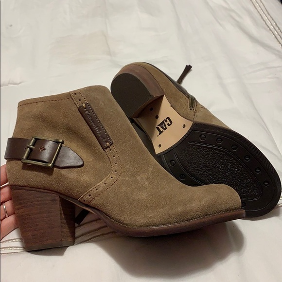 Caterpillar ankle boots Brown booties Annette - Picture 2 of 6